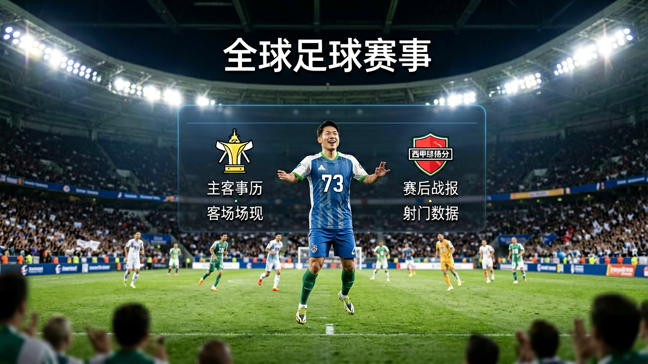 专业足球赛事现场灯光